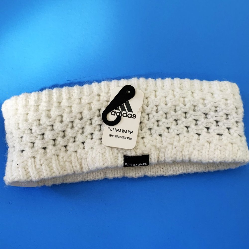 Adidas Head Band Knit Lined New